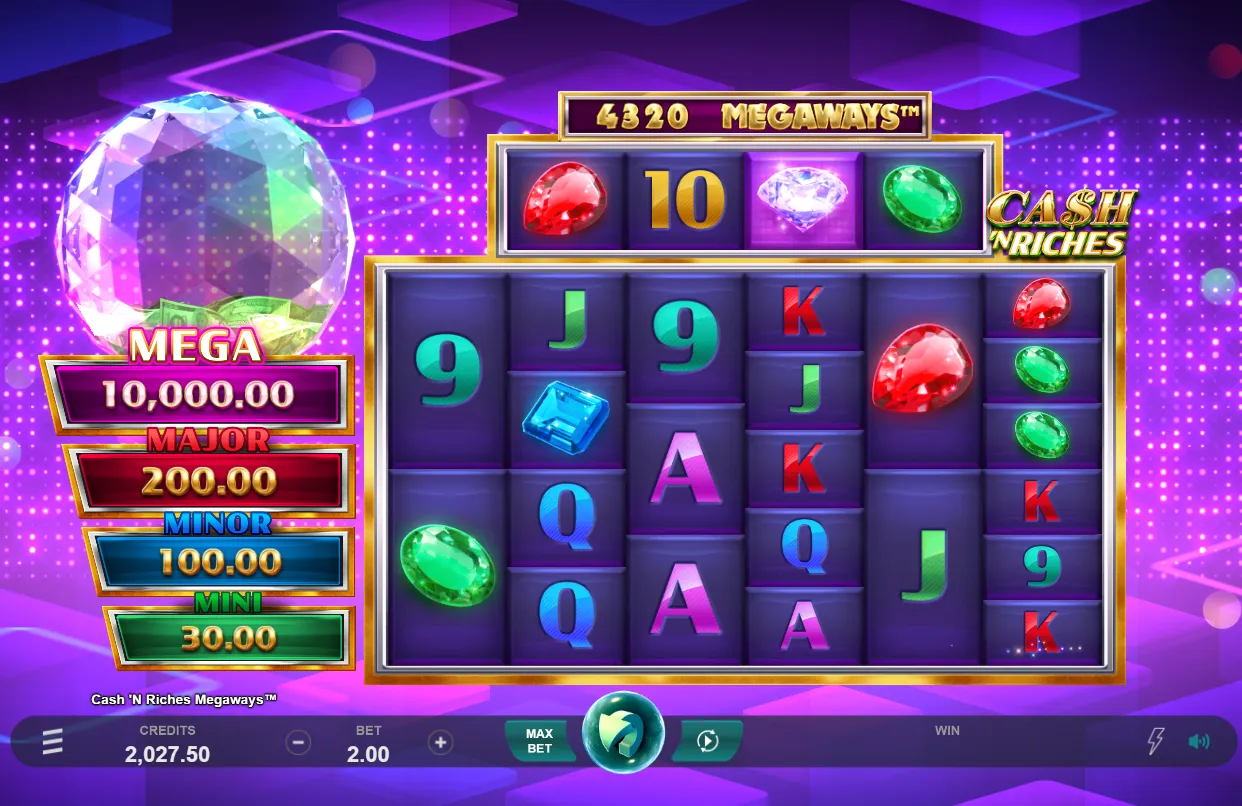 Cash 'N Riches Megaways Slot