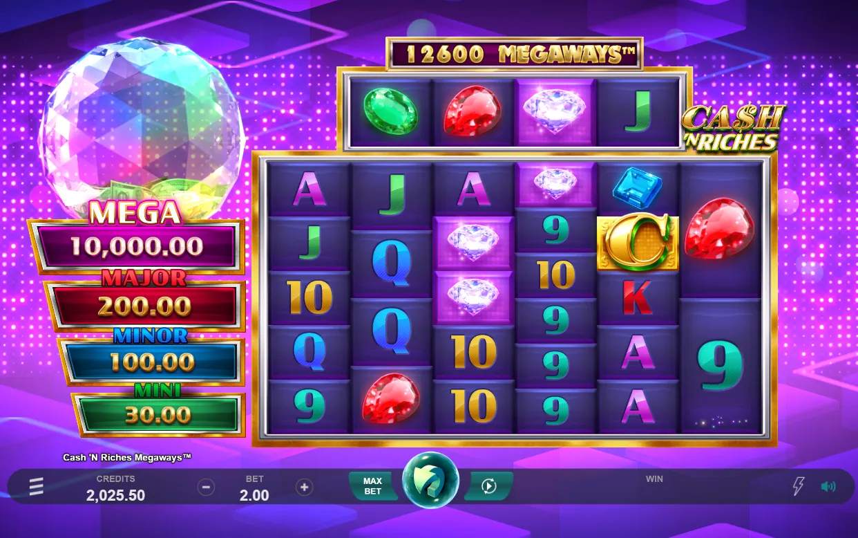 Cash 'N Riches Megaways demo